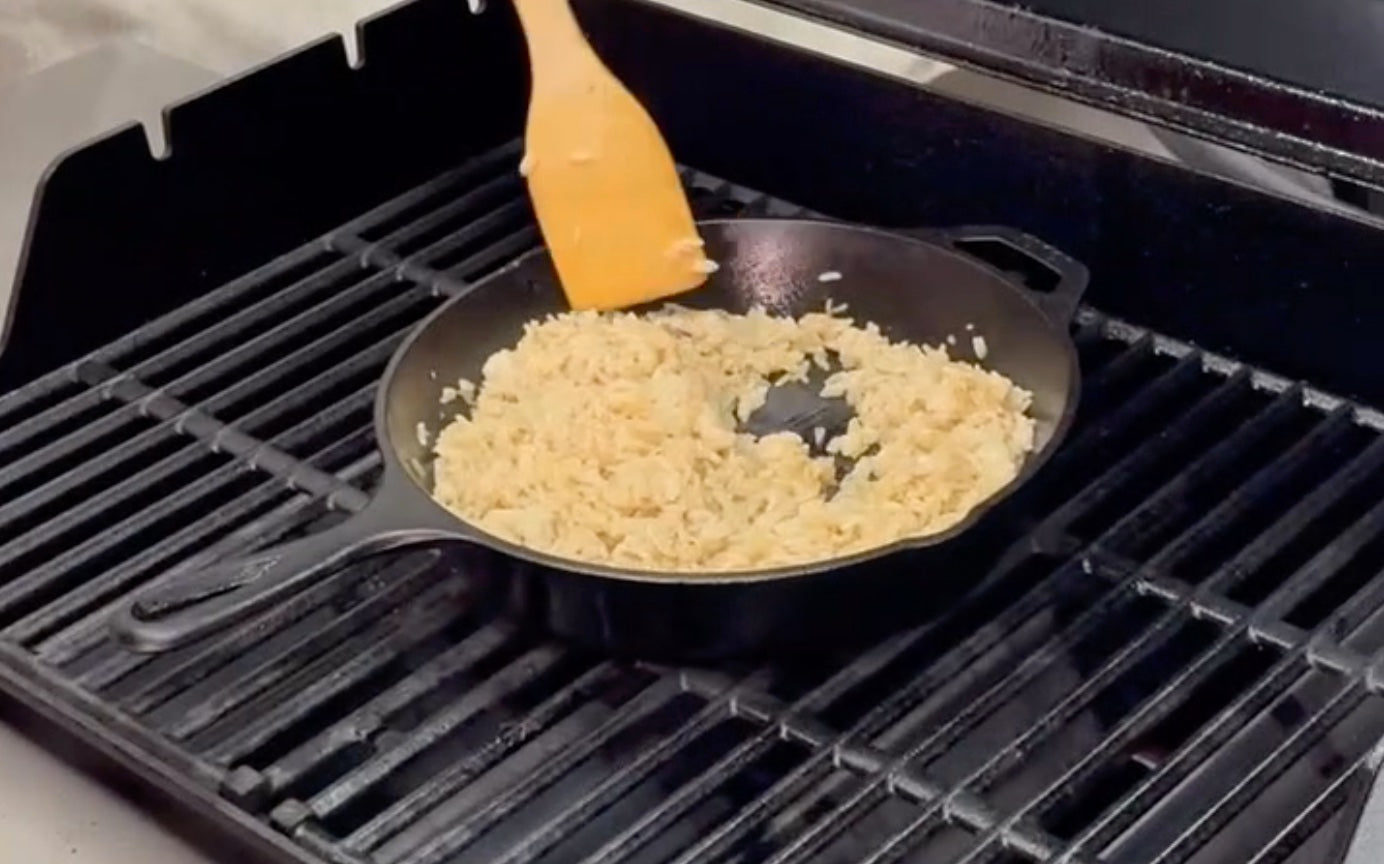 Par-Cooked Rice With Chicken Jus