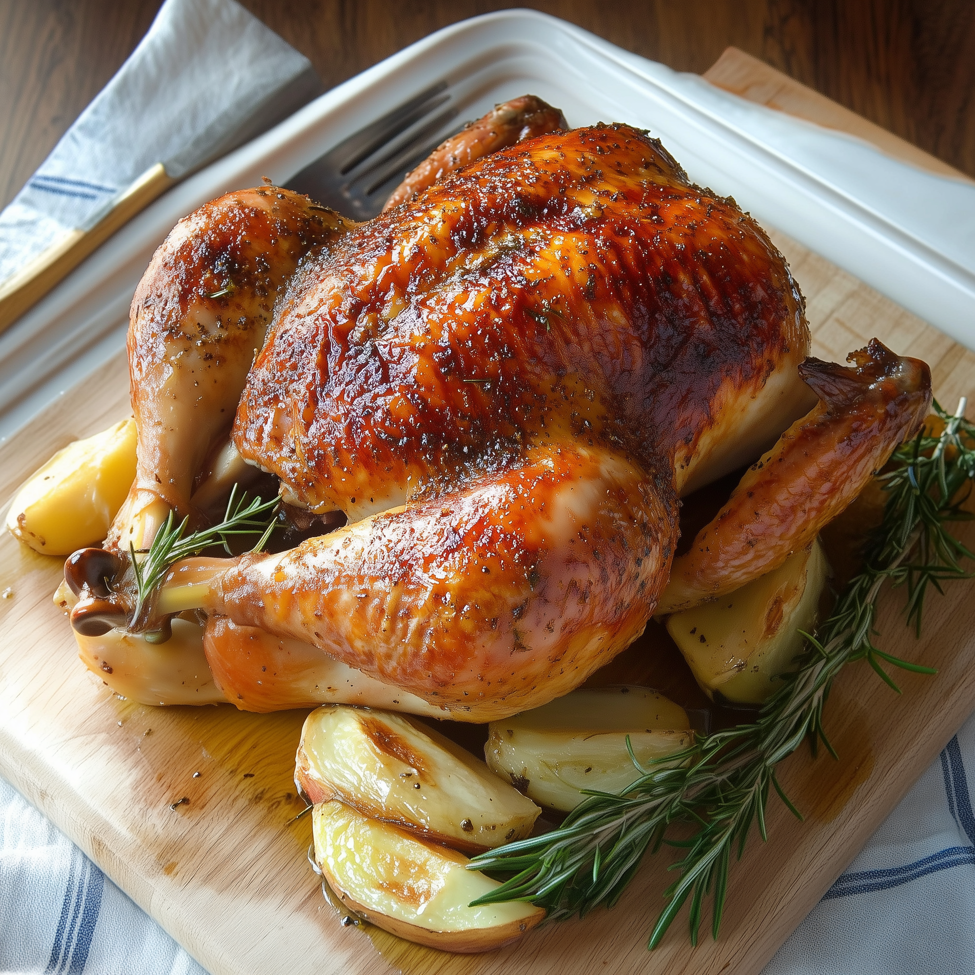 Classic French Technique for a Tasty Roast Chicken