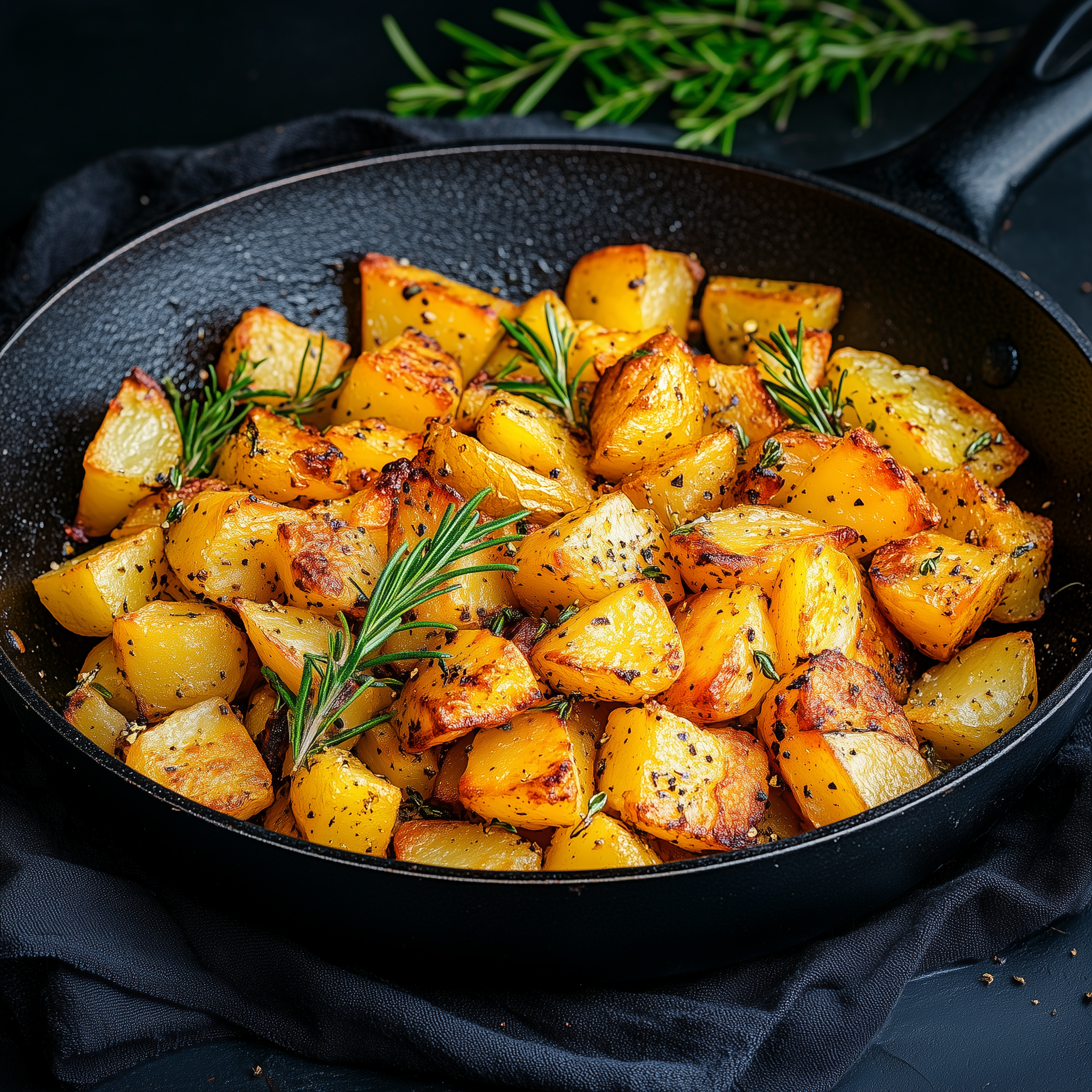 PoulTree Roast Potatoes with Chicken Drippings