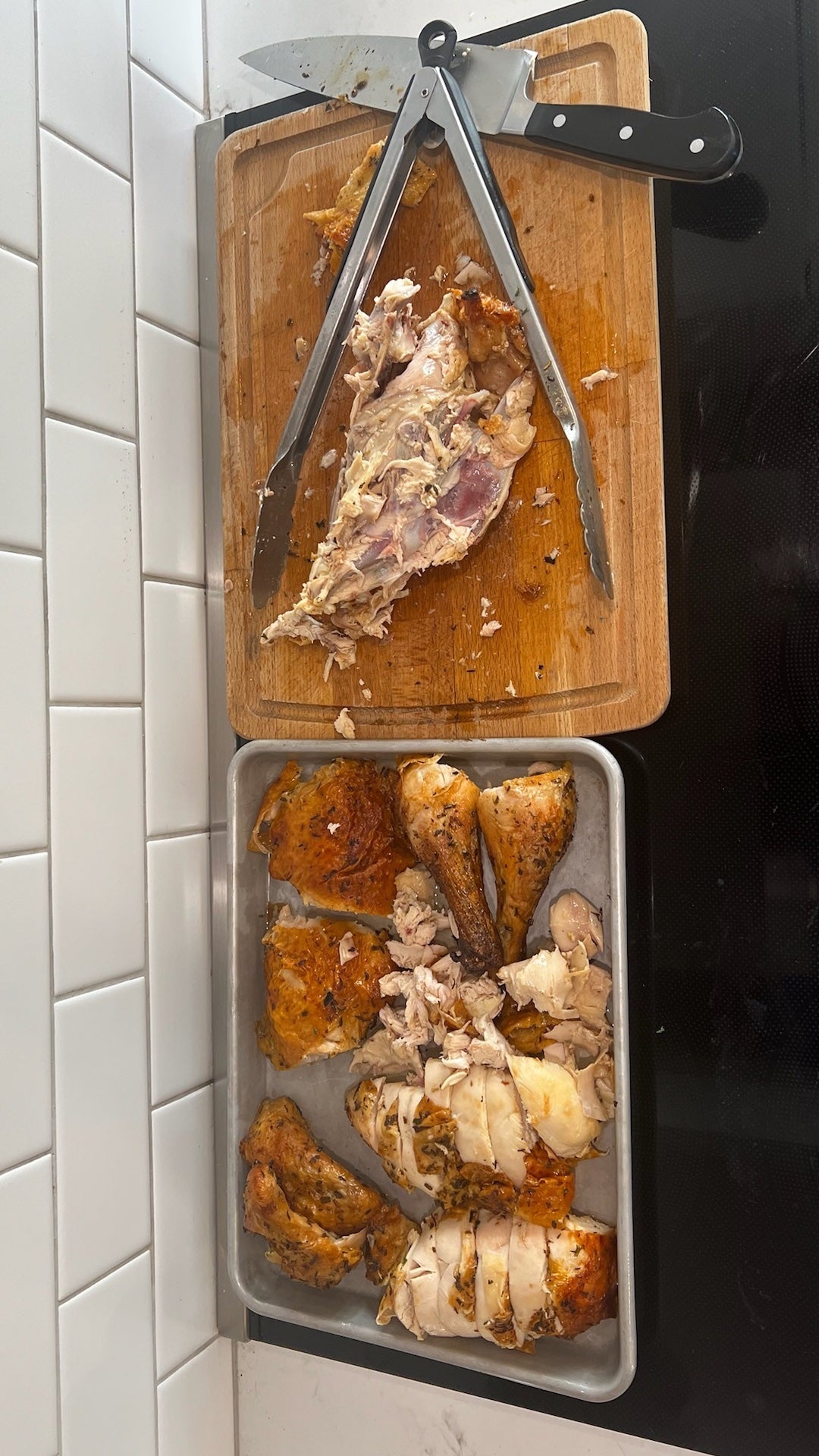 How to Carve Up A Whole Roasted Chicken