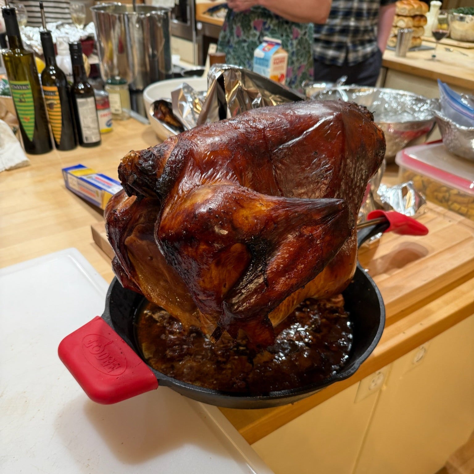 Gobbler XL or XXL PoulTree Rod & Lodge Cast Iron Skillet (For Turkeys)