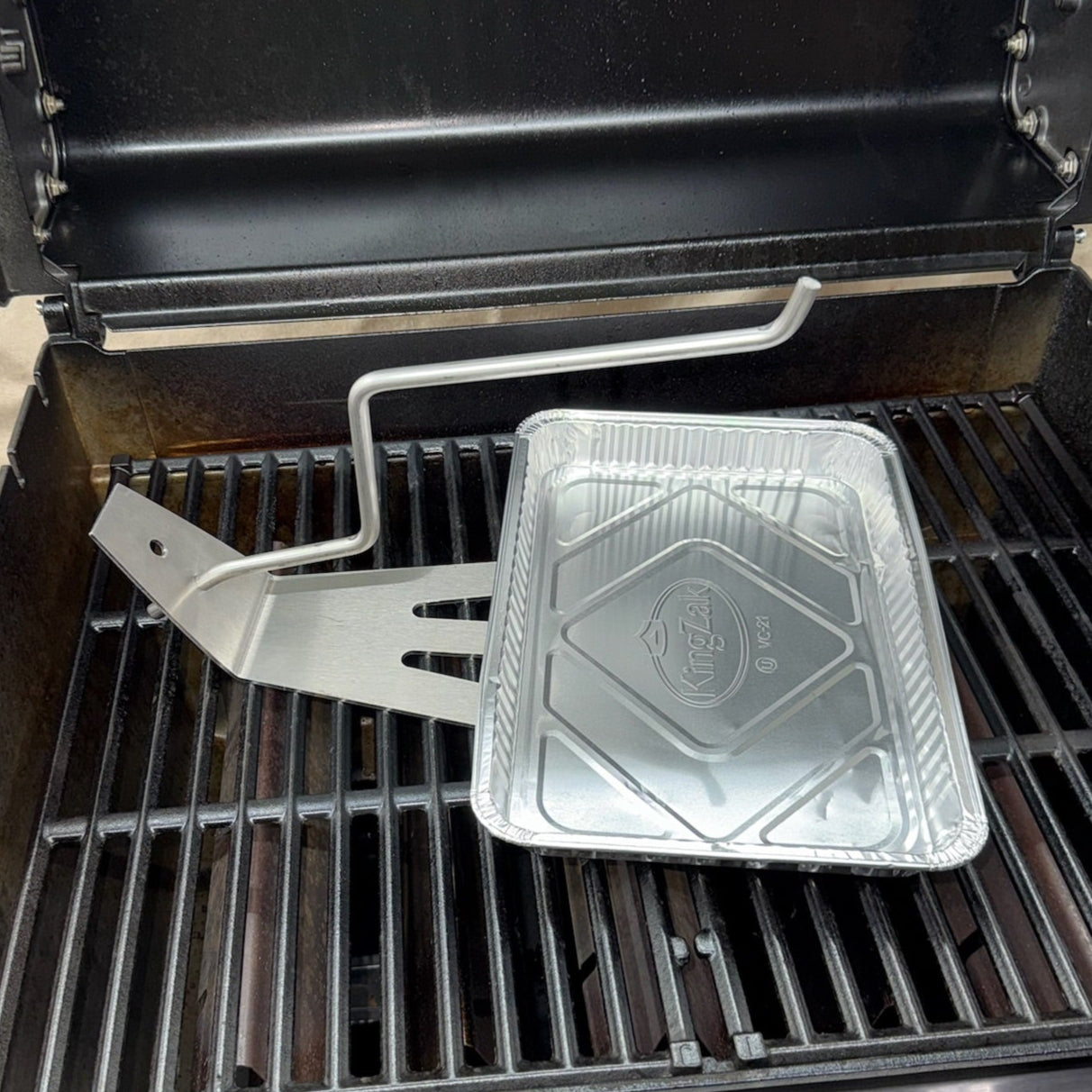 PoulTree Chicken Rod + Foot Rest Bundle (skillet-free stand)