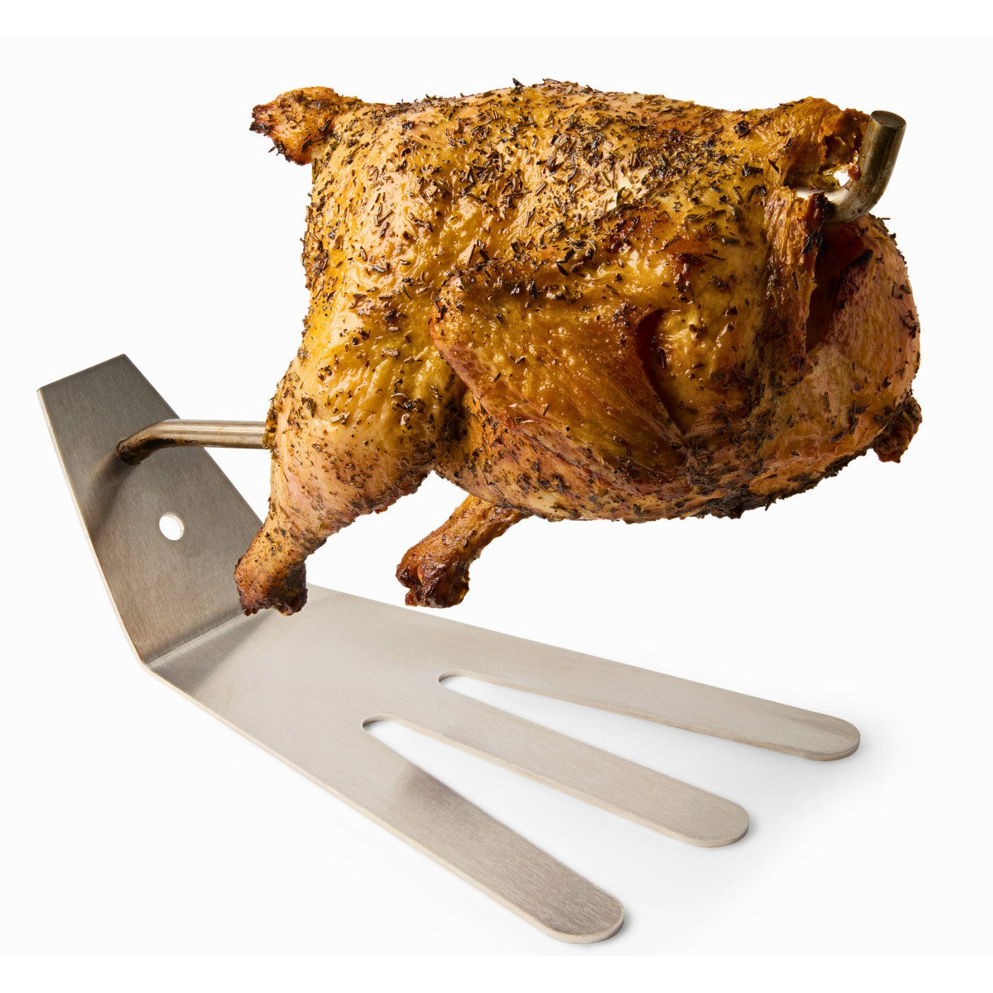 PoulTree Chicken Rod + Foot Rest Bundle (skillet-free stand)