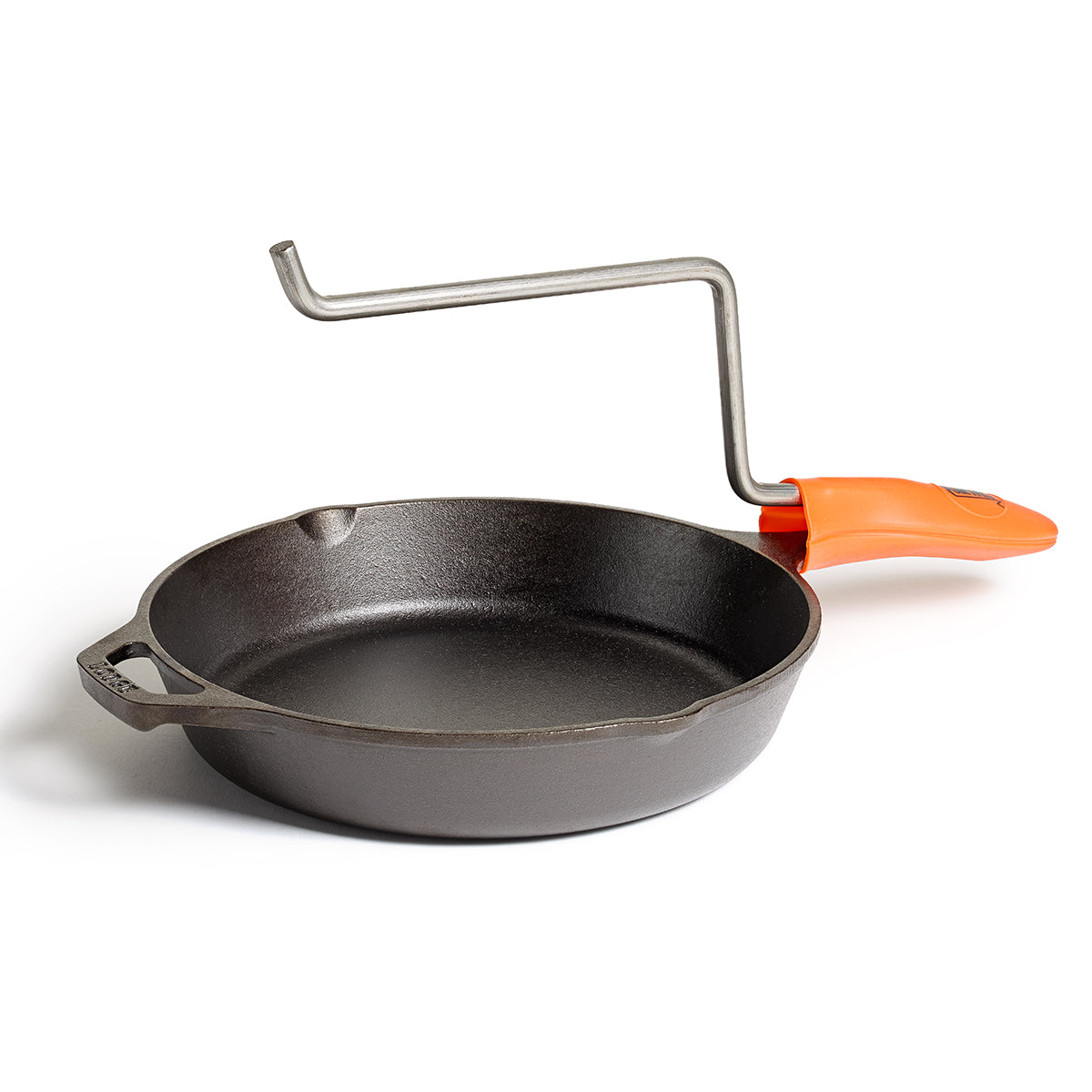 PoulTree Chicken Rod "The Perch" & Lodge Iron Skillet (Bundle)